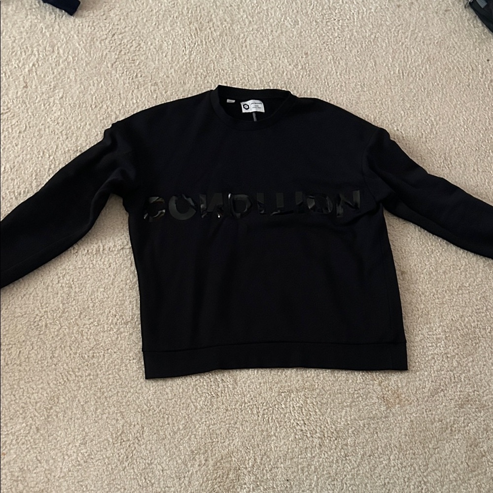 Jack & Jones Core Black Graphic Sweatshirt - Men's XXL 2XL